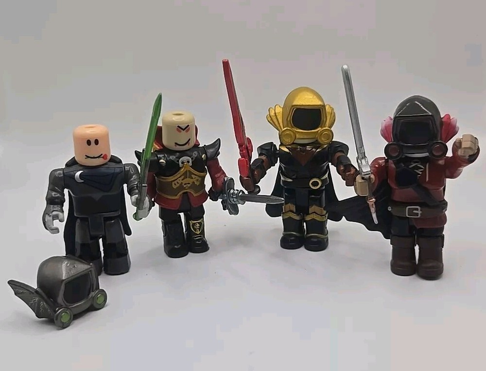 Roblox figures a lot of 4 with accessories