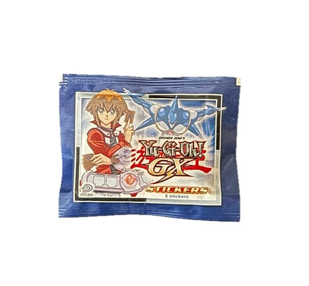 Yu-Gi-Oh GX Series 3 Sticker Pack Factory Sealed Minor Damage
