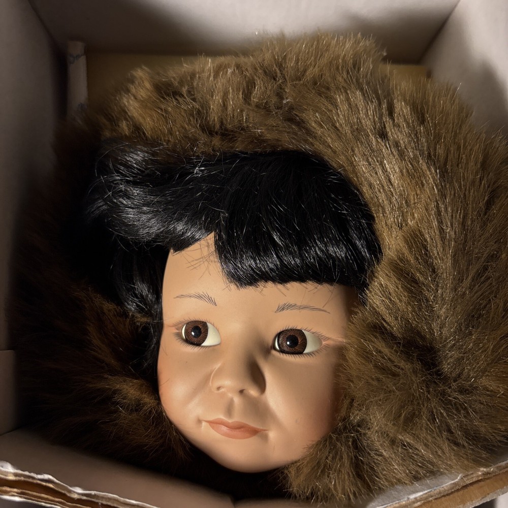 Tulimac Ceramic Doll By Patricia Wall In Original Box