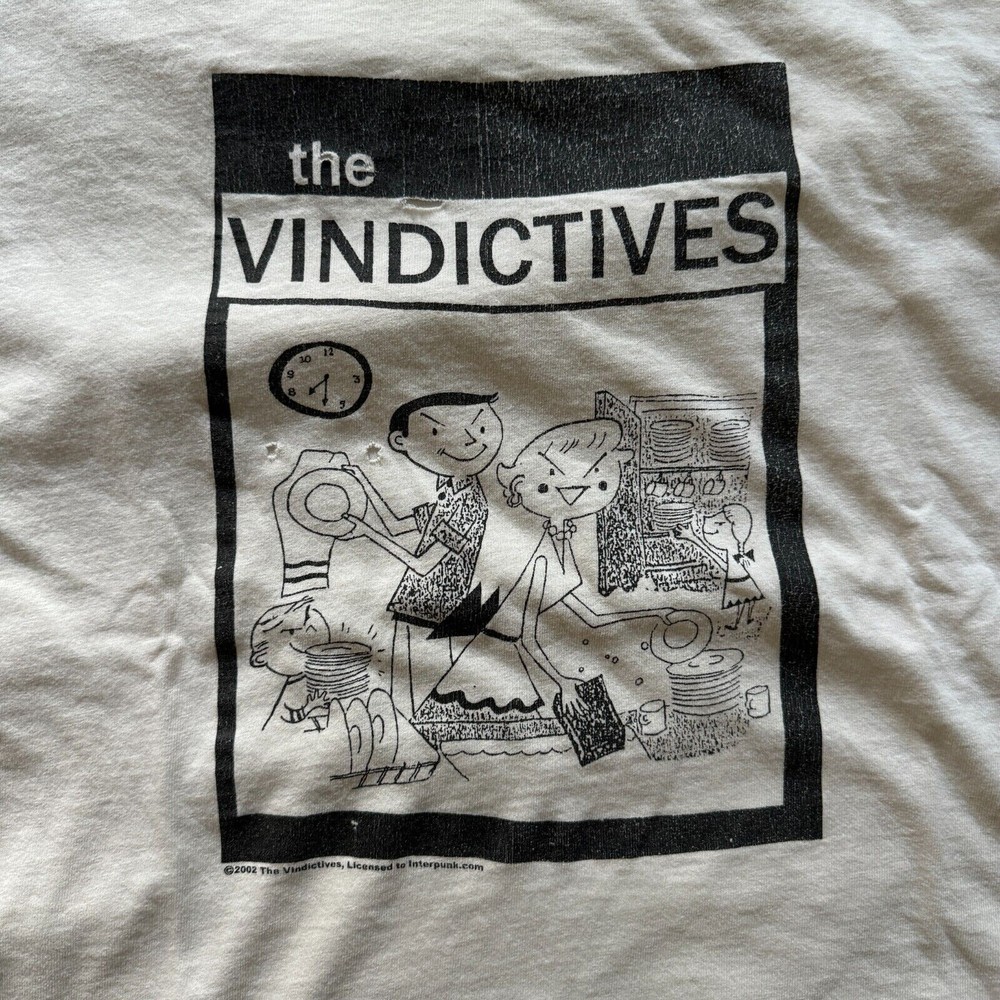 THE VINDICTIVES Vintage Punk Rock T-Shirt Unisex Cotton Tee BO938