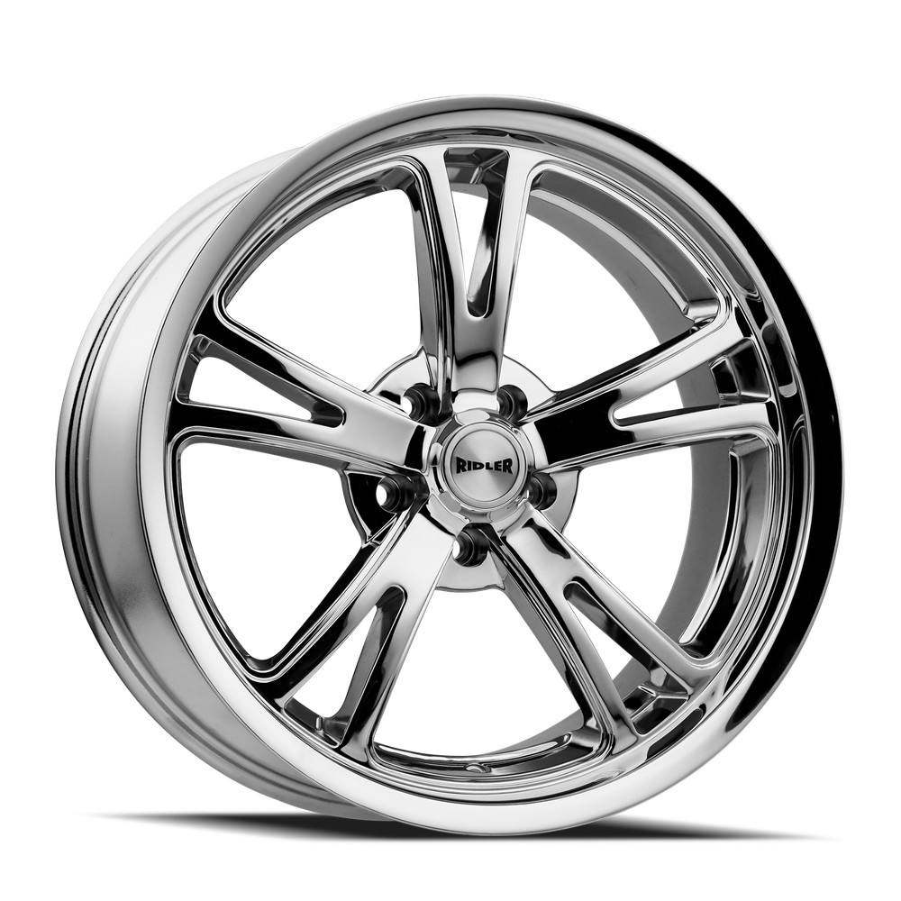 Ridler 606 Chrome 18X9.5 5-120.65 0Mm 83.82Mm