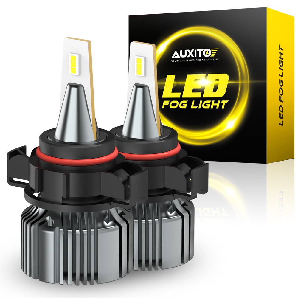 Super Bright 6000K 5202 2504 LED Front Fog Light Bulbs for Chevrolet GMC 2/4x