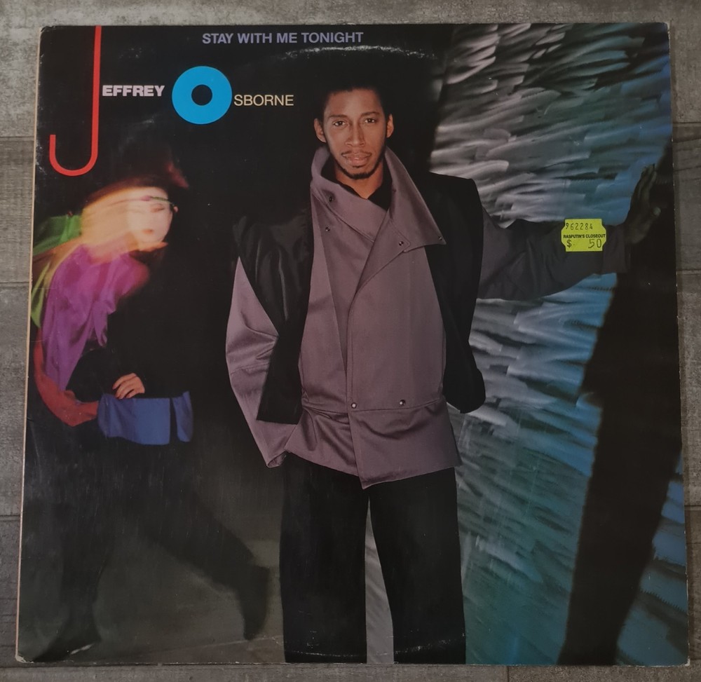 JEFFREY OSBORNE - STAY WITH ME TONIGHT (VINYL LP)  1983  A&M / SP-4940