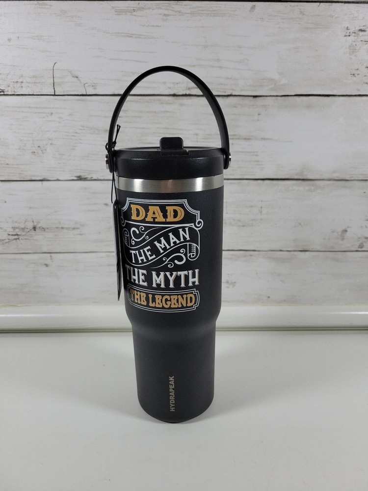 Hydrapeak 32oz Dad Nomad Tumbler NEW Stainless Steel Travel Cup