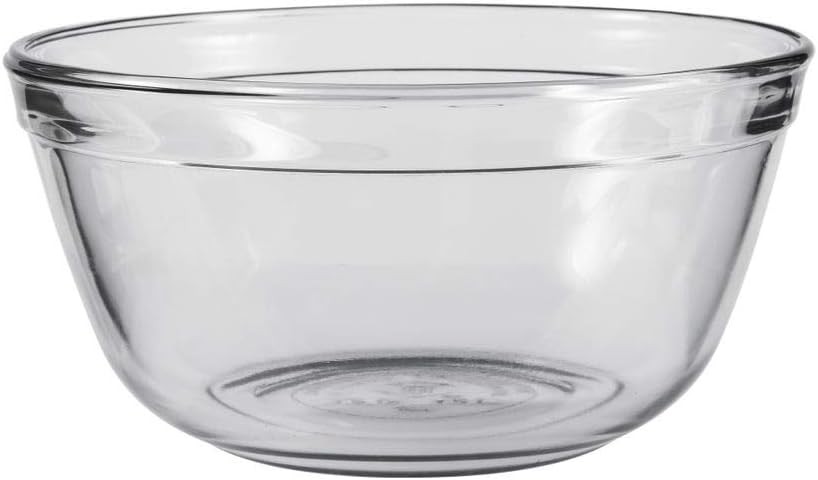 Anchor Hocking Glass Mixing Bowl, 1.5-Quart, Clear 1.5 Quart,