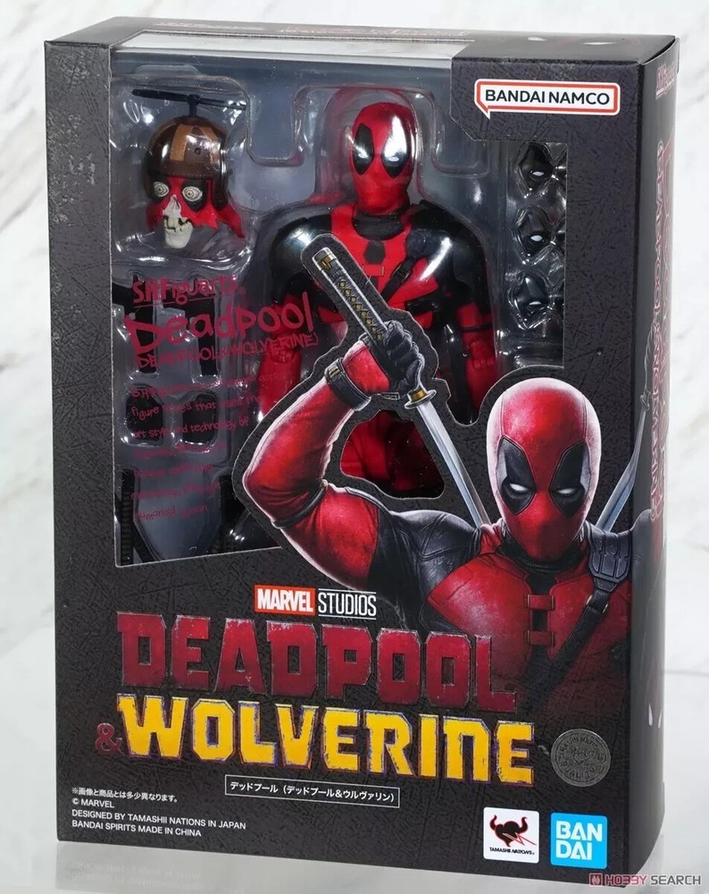 SH Figuarts Deadpool & Wolverine Movie Action Figure Japan Import