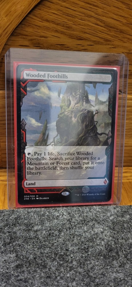Wooded Foothills Zendikar Rising Near Mint (NM)