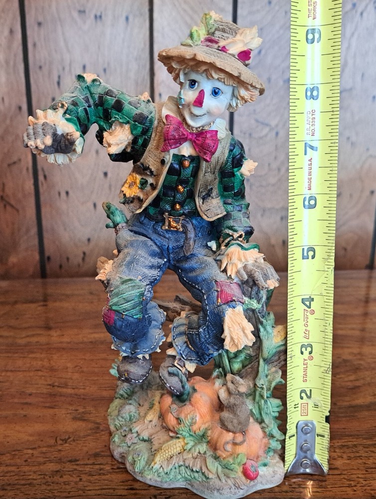 LENOX HARVEST JUBILATION Spirited SCARECROW Collection Halloween Figurine