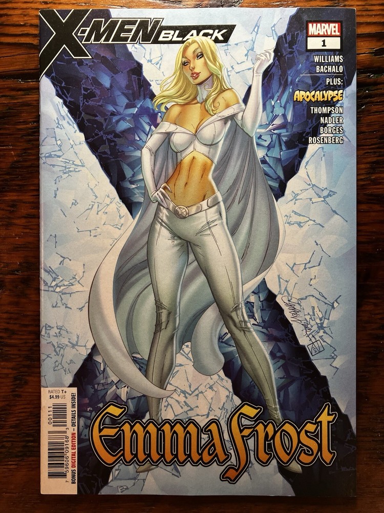 X-Men Black: Emma Frost #1 2018 NM J. SCOTT CAMPBELL Variant Cover