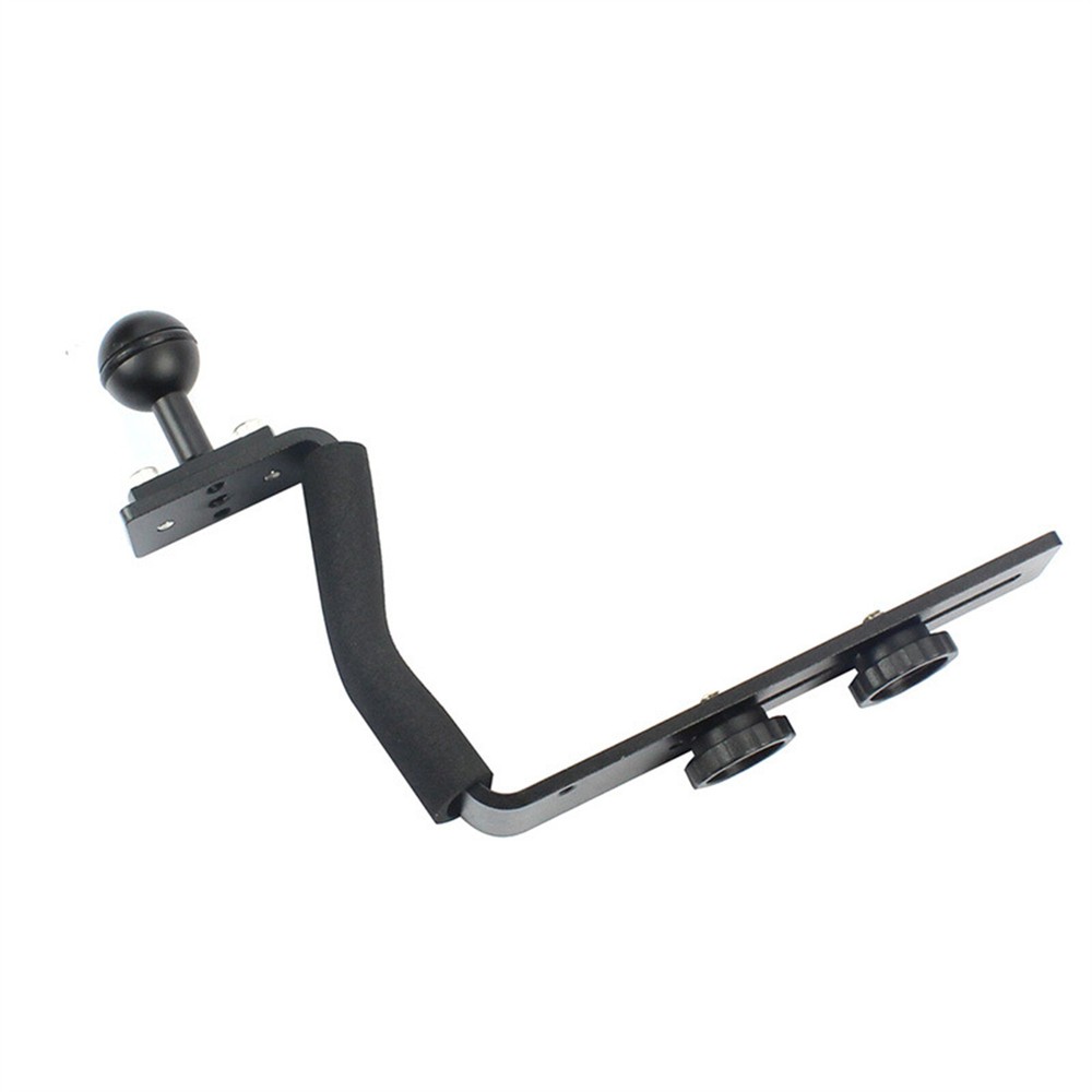 Diving Bracket Tray Z Type Single Handle Mount w/ Base Adapter For SLR Camera
