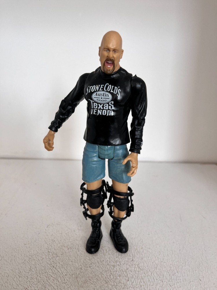 WWE WWF STONE COLD STEVE AUSTIN JAKKS R3 TECH SERIES WRESTLING ACTION FIGURE