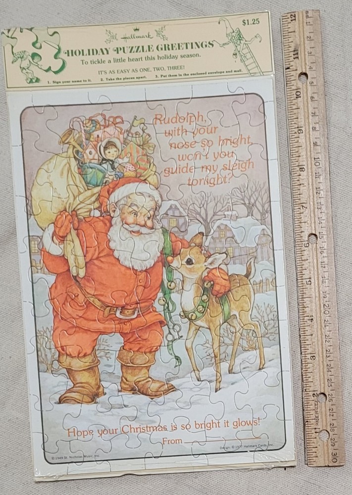 Vtg HALLMARK Holiday 7