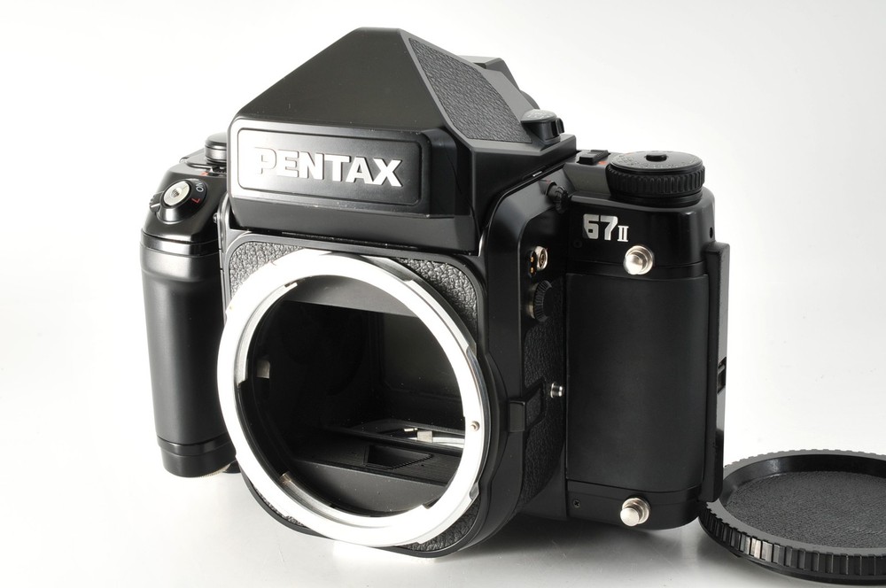 Rare [Near MINT] Pentax 67 II Fuji Instant Back PA-1 Modified Fillm Camera JAPAN