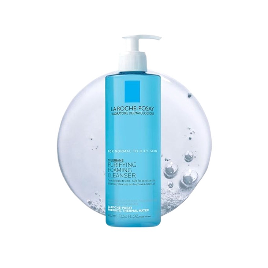 La Roche-Posay Foaming Cleanser 400 mL Oil Free Facial Wash Ceramides New