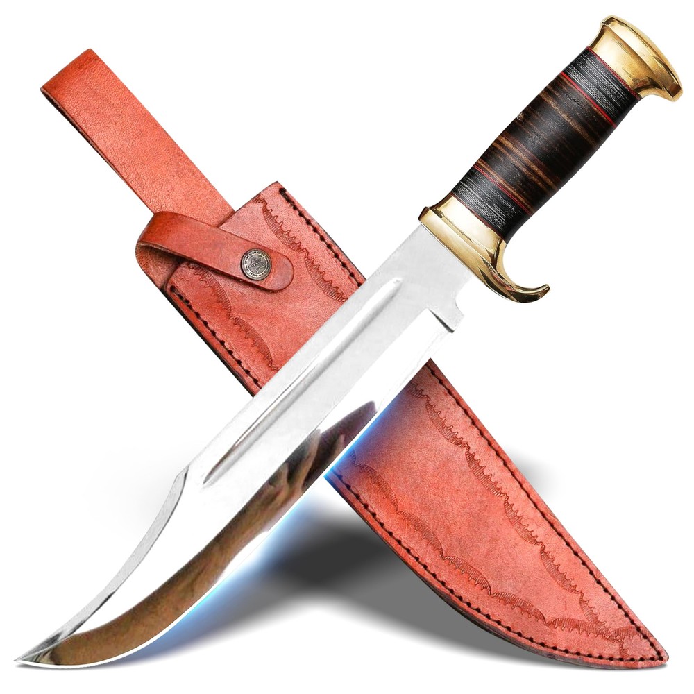 Handmade D2 Bowie Knife, 16.5