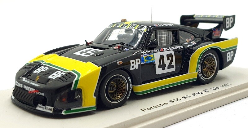 Spark 1/43 Scale S2058 - Porsche 935 K3 #42 6th Le Mans 1981