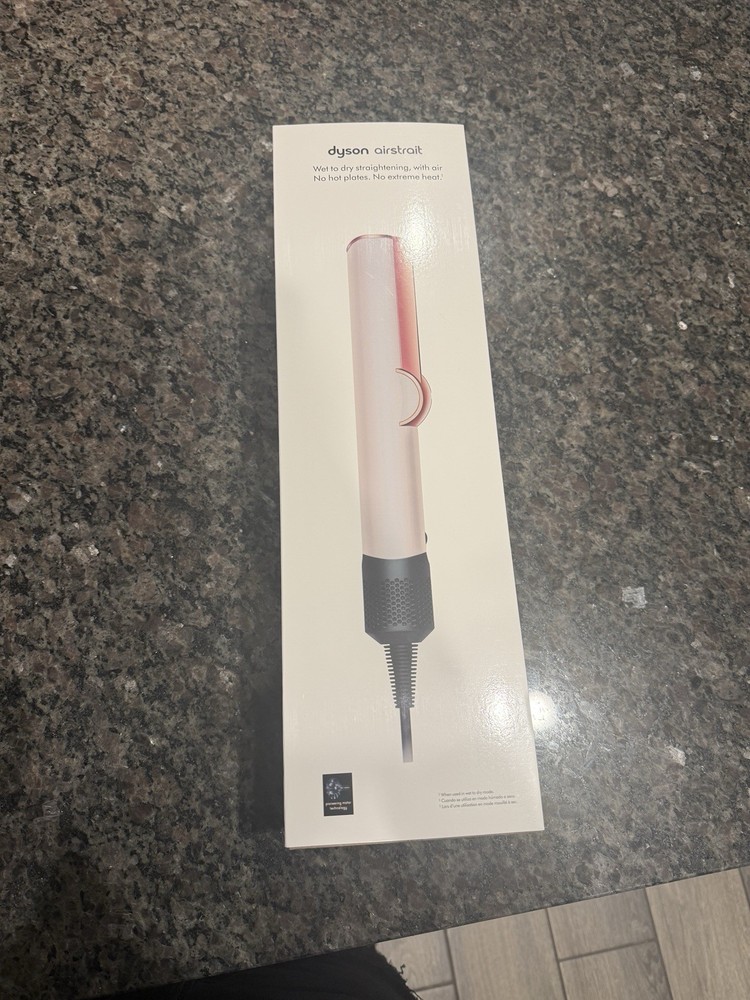 Dyson Airstrait Wet to Dry Straightener Pink Silver No Extreme Heat