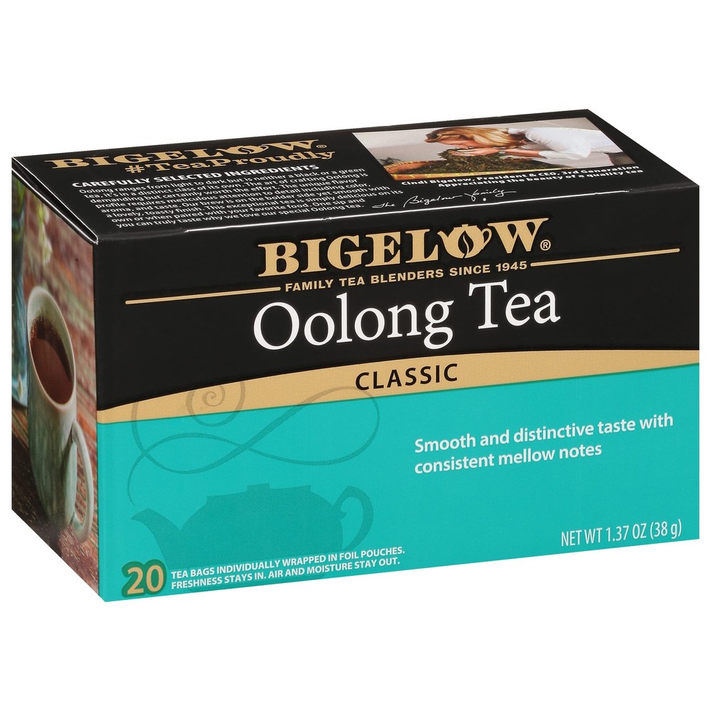 Oolong Tea, Caffeinated Tea with Fresh, Smooth Taste, 20 Count Box (Pack of 6...