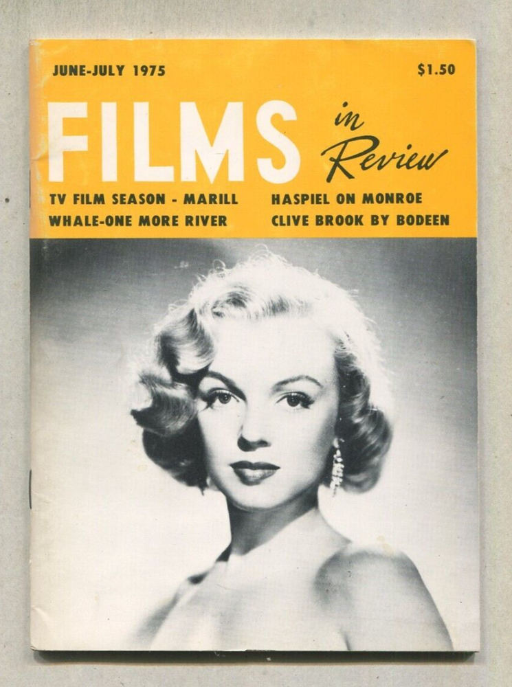 Films In Review: June-July 1975 Marilyn Monroe 1950