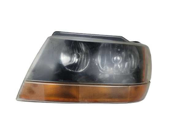 Dark Smoke Headlight Tint Cover for 99-02 Grand Cherokee 374442