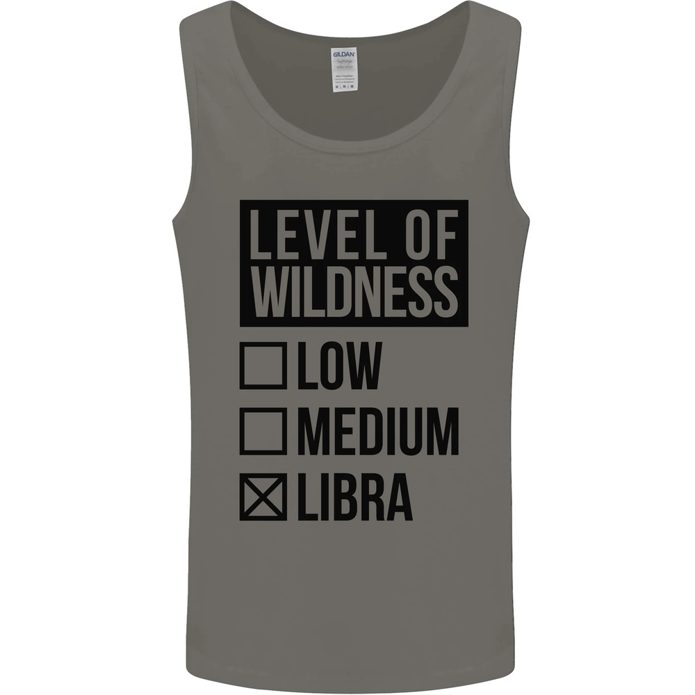 Levels of Wildness Libra Mens Vest Tank Top
