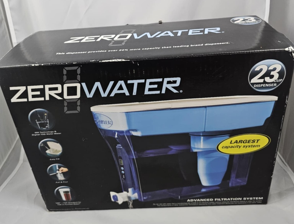 ZeroWater Pitcher 5 Stage Advanced Filtration 23 Cup Pitcher New Sealed