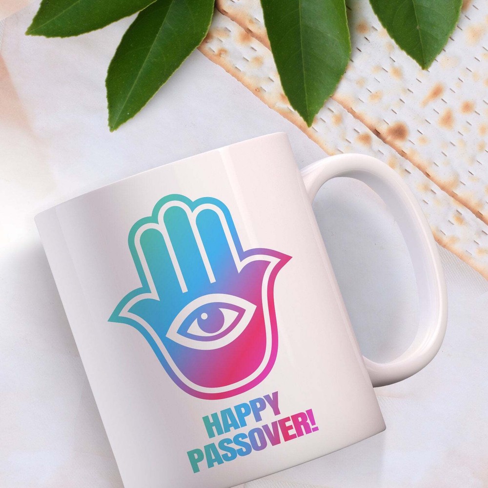 Happy Passover Hamsa Coffee Mug 2021 Gift Idea