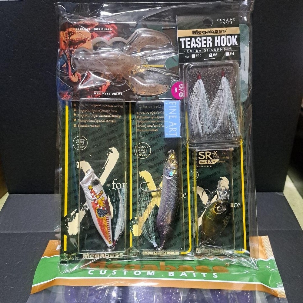 Megabass POPX White Lure Set 2026 Lucky Bag Fishing Topwater Bait