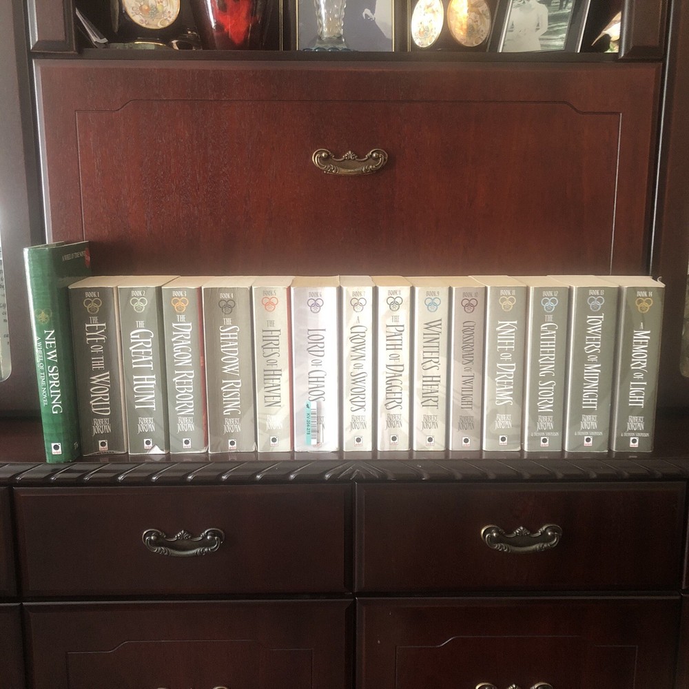 Robert Jordan 📕 Wheel Of Time Collection 1 - 14 + Prequel New Spring - Orbit