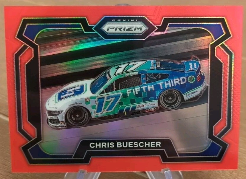 2024 Prizm Rides Red 79/299 Chris Buescher