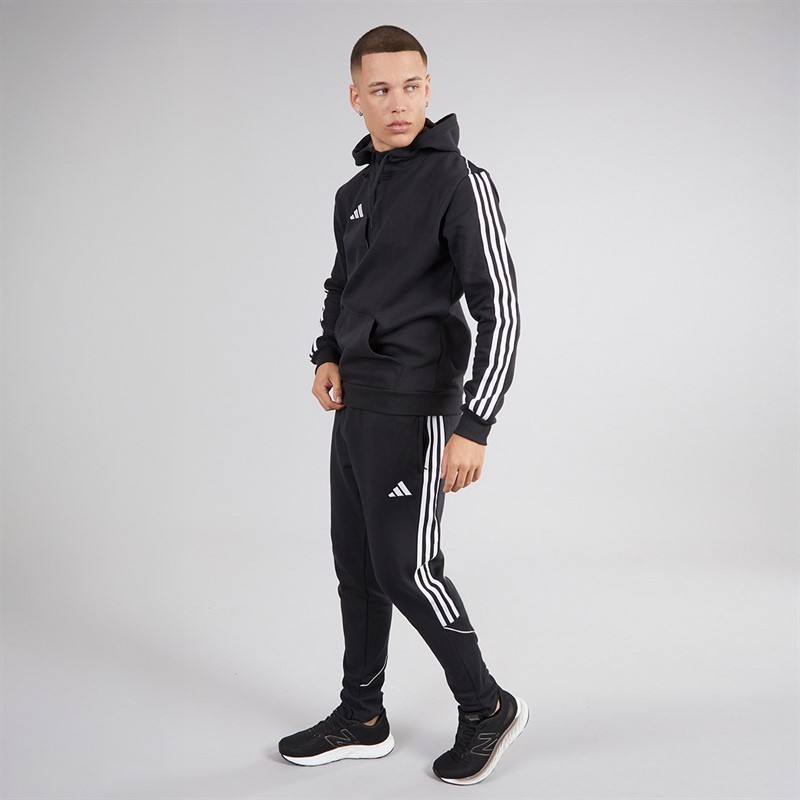 Adidas Originals Trefoil Essentials Hoodie Black – Size M – NEW Free delivery