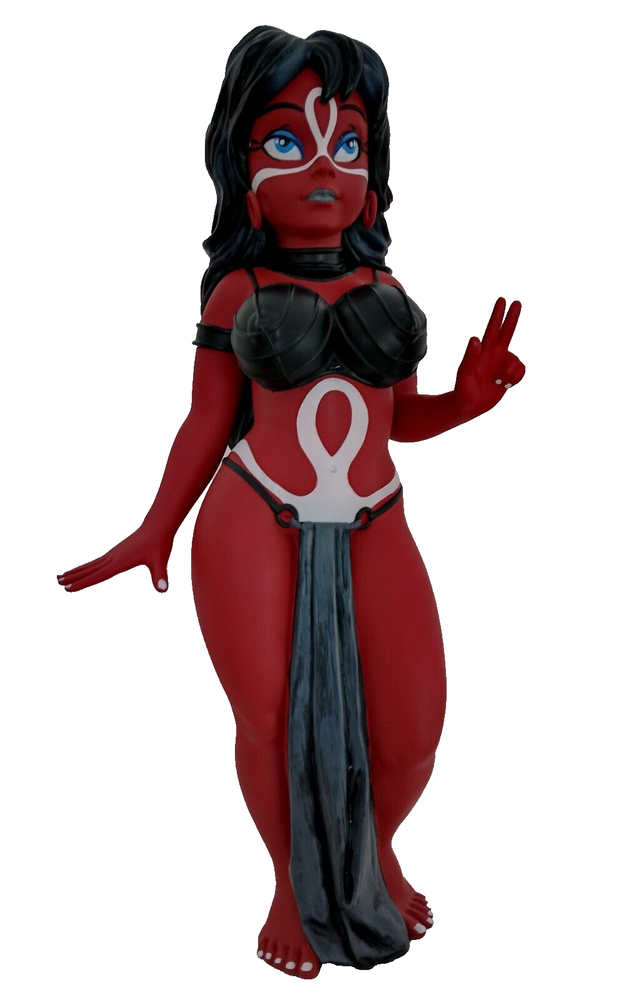Bode Broad Vinyl Art Figure Vaughn Mark Bode Planet 6 Belly Dancer Kidrobot Collectible