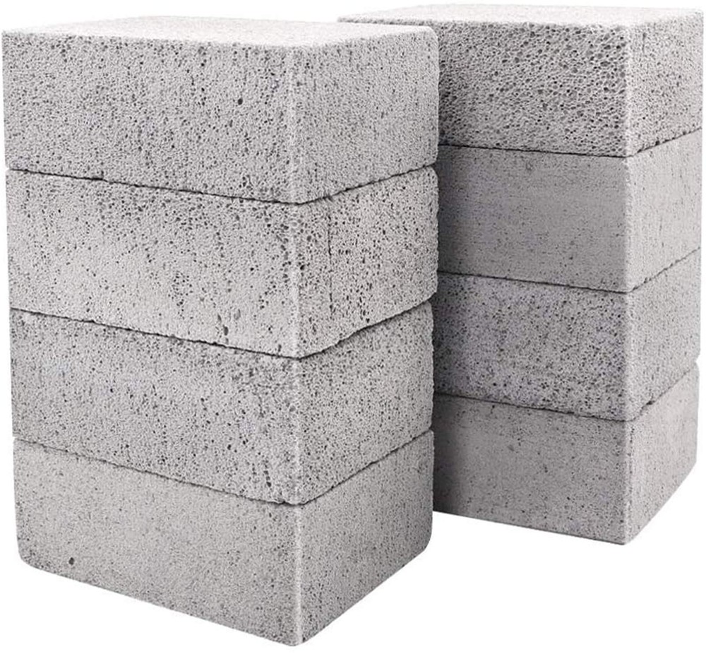 8 Pack Grill Stone Cleaning Brick for Griddles and Grills Pumice Block