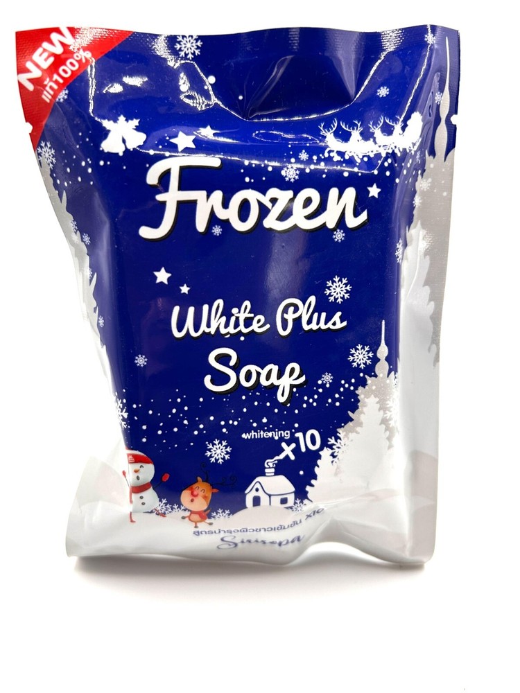 Frozen White Plus Skin Whitening Brightening Soap for Radiant Glow
