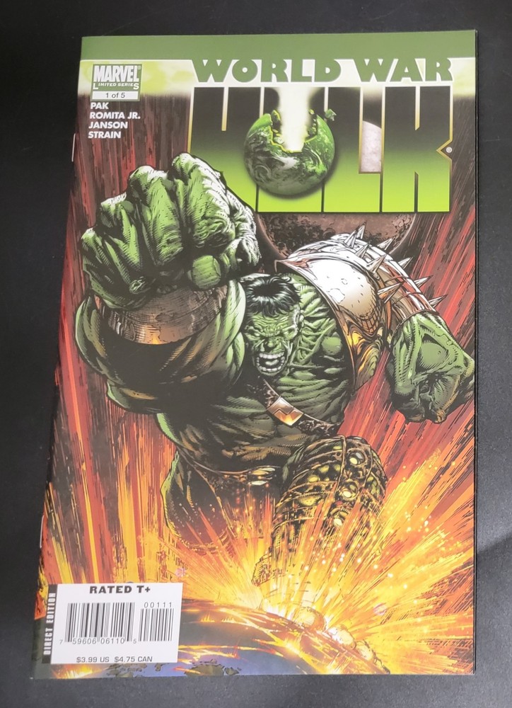 World War Hulk (2007) #1 1st Print David Finch Cover A Romita Art Greg Pak NM-