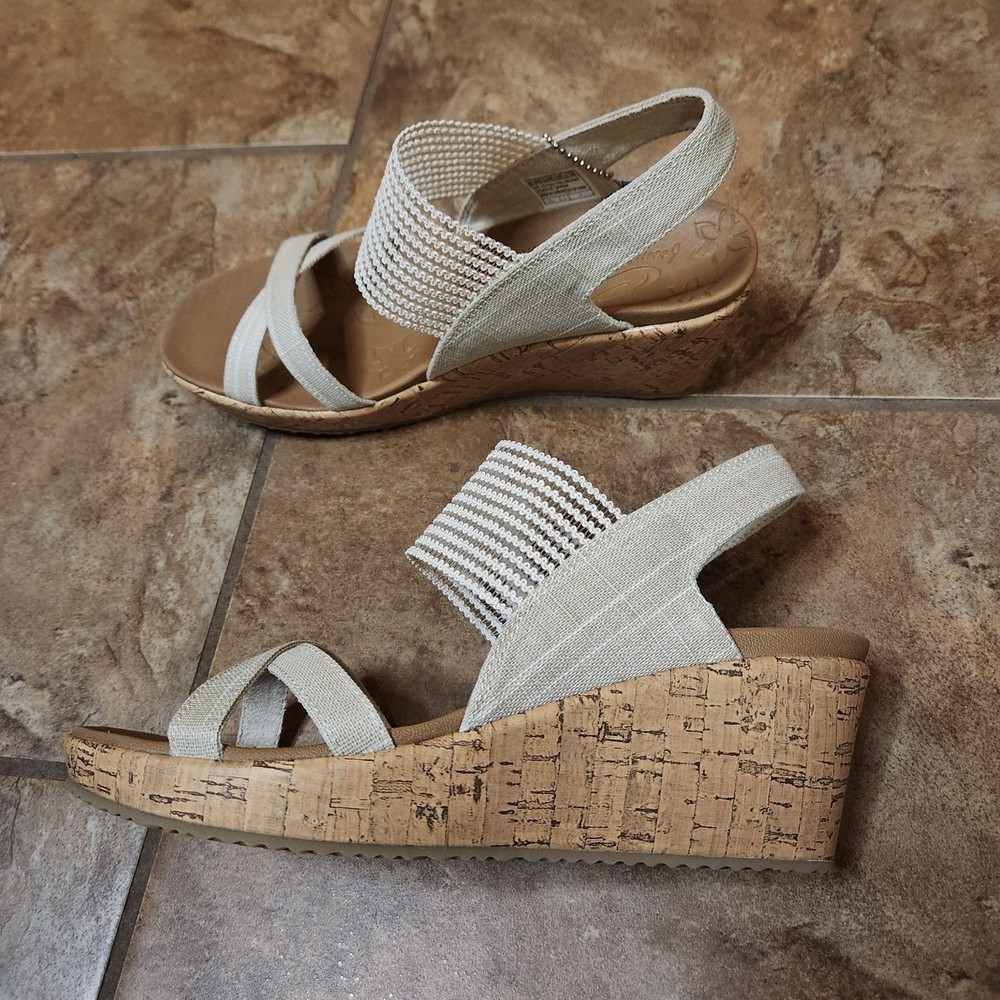 Skechers Beverlee High Tea Sandals womens 8.5