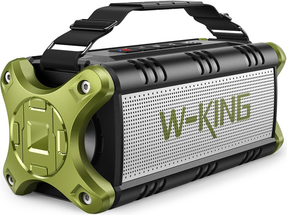 90W W-KING IPX6 Waterproof Bluetooth Speaker with Deep Bass Wireless Portable