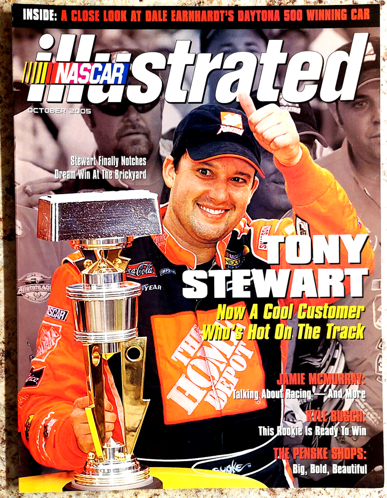 NASCAR Illustrated magazine, October 2005, articles, news, great pics