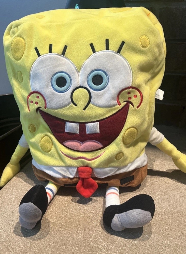 20-inch SpongeBob Plush Toy from Universal Studios Soft Stuffed Doll