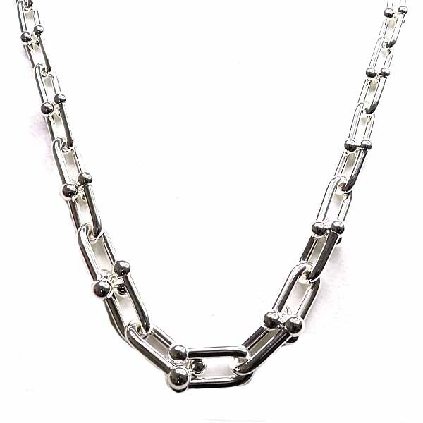 Tiffany & Co.    HardWear Graduated Link Necklace Sterling Ag925 42 Links 146628