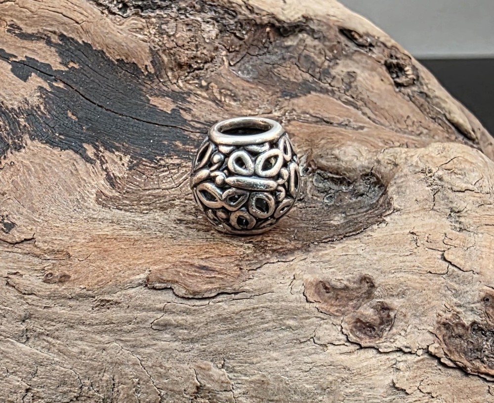 Authentic PANDORA 925 ALE Sterling Silver Butterfly Garden Openwork Bead Charm