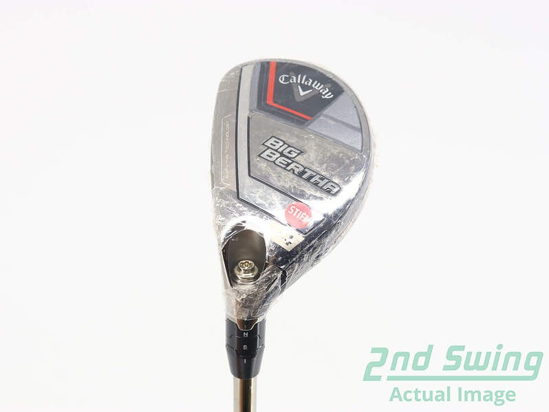 Mint Callaway Big Bertha 23 Hybrid 4 21° Stiff Left Handed Graphite 40.0in