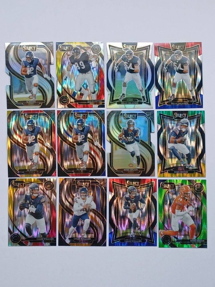 2024 Select Caleb Williams / Chicago Bears ALL PRIZMS Lot of 12 🐻