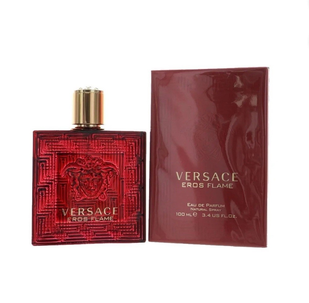 NEW SEALED Versace Eros Flame EDP Cologne for Men 3.4 oz