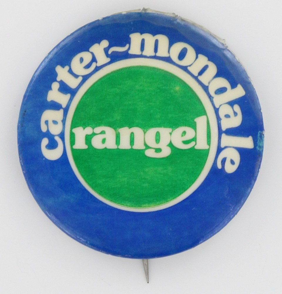 Charlie Rangel 1976 Harlem Democrat Jimmy Carter Walter Mondale President P1118