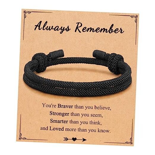 Bracelet Birthday Valentine's Day Christmas Gifts for Teenage Teen Son Boys