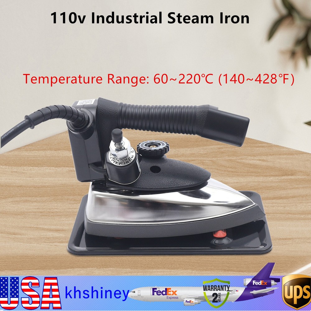 Professional Gravity Feed Industrial Electric Steam Iron Industrial Iron Machine