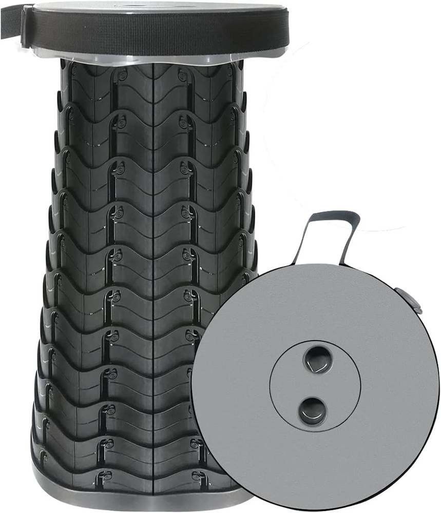 2024 Upgrade Square Portable Folding Stool with Full Color Collapsible Design for Outdoor and Indoor Use