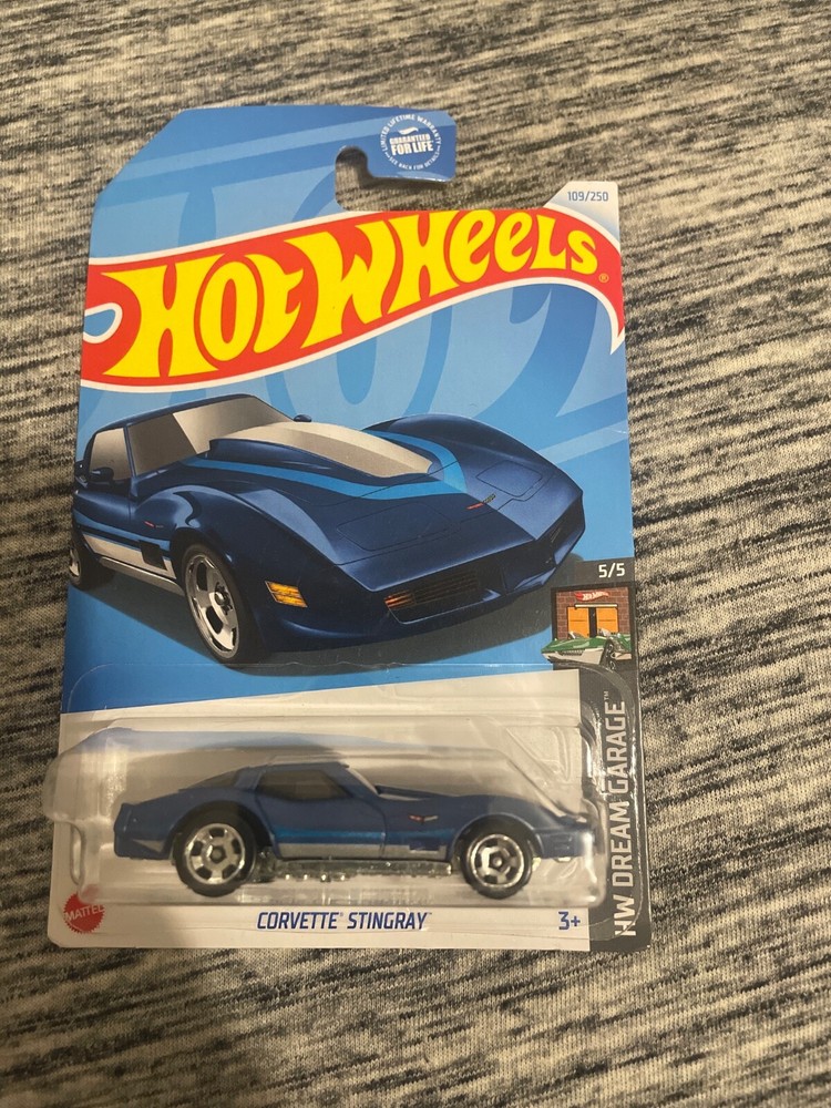 Hot Wheels Corvette Stingray Die-Cast Toy Car for Kids and Collectors