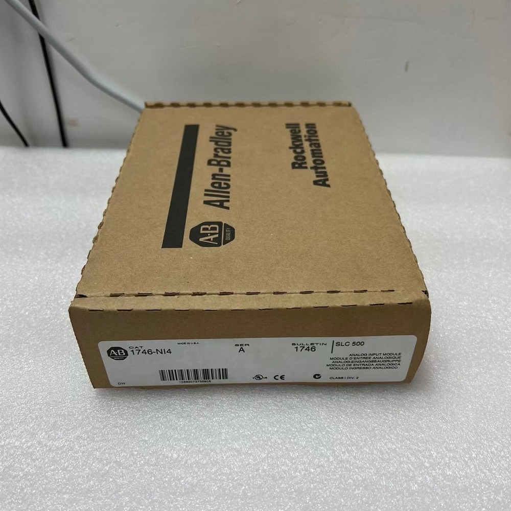 new~ Allen Bradley 1746-NI4 SER A SLC 500 Analog Input Module 1746NI4